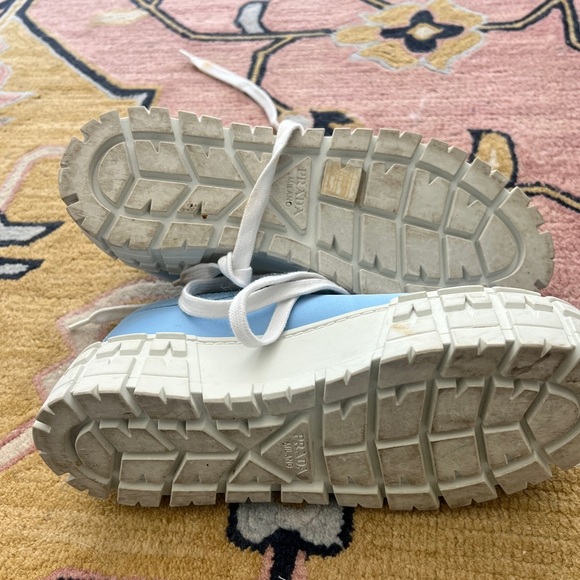 Prada Printed Nylon Sneakers - Picture 5 of 8